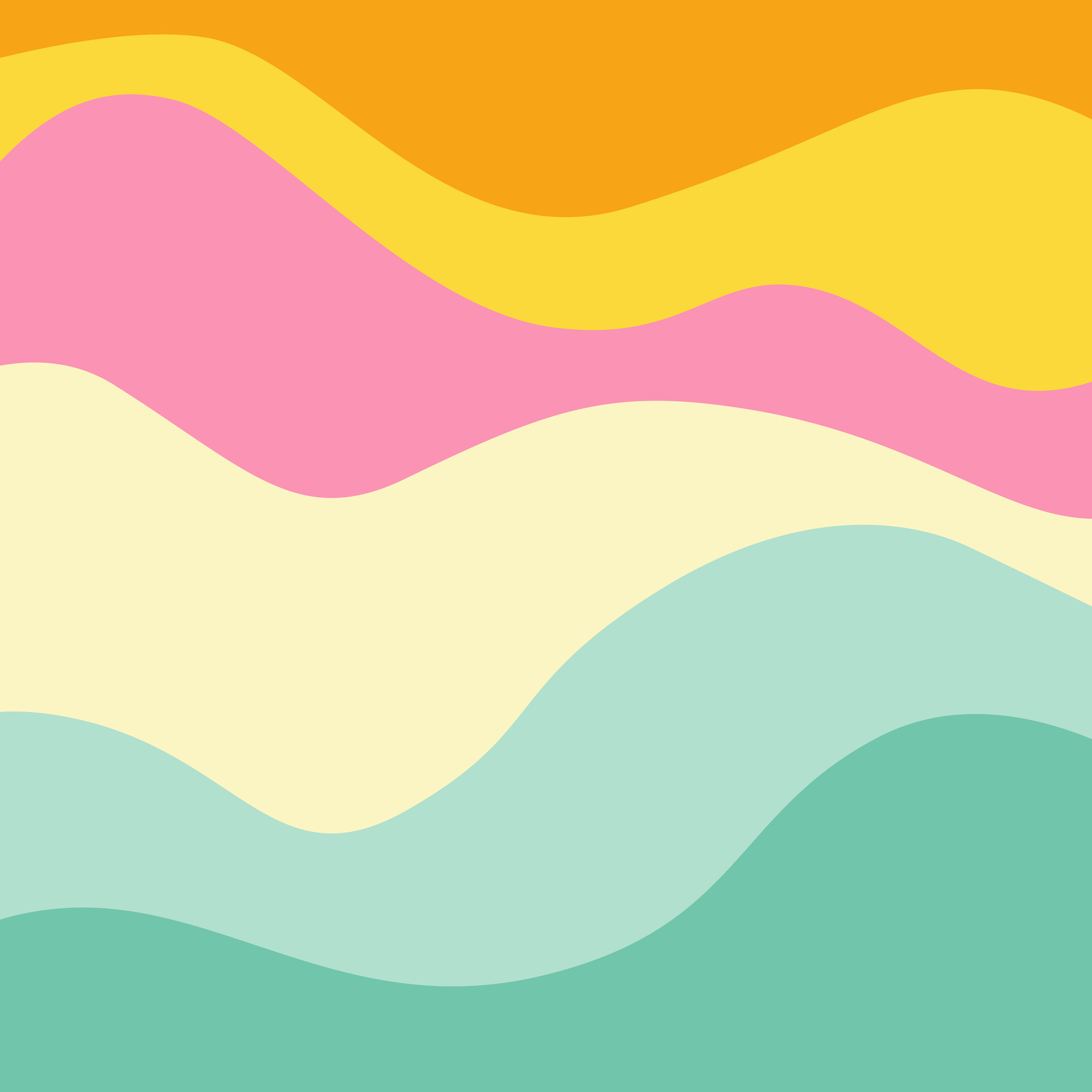 Groovy Waves Background 70s